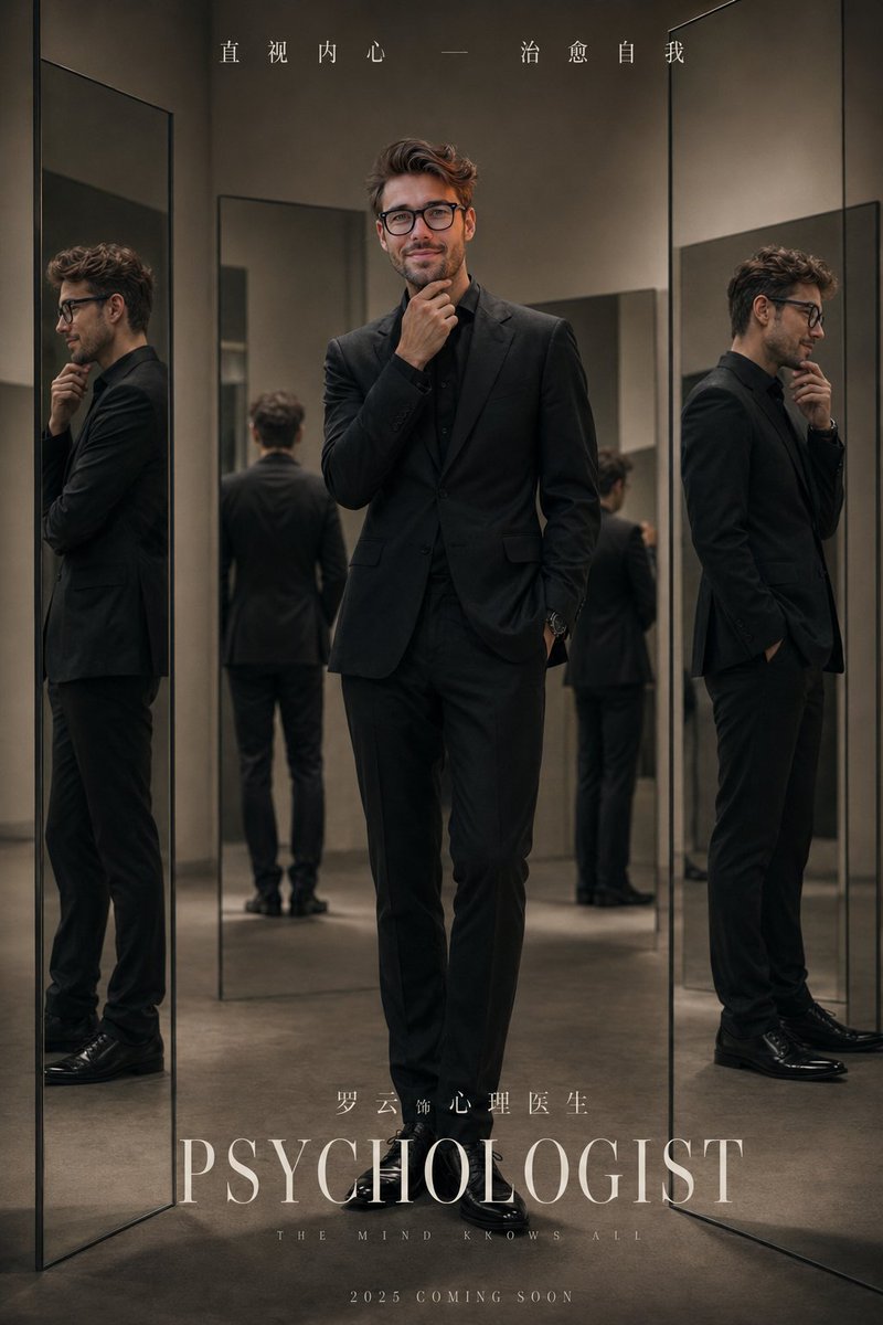 Reflections of the Mind: A Portrait of Confidence