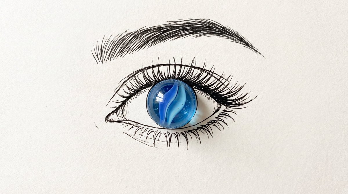 Visionary Fusion: Eye Meets Marble