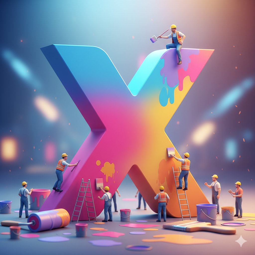 Creative Chaos: Crafting a 3D Logo Masterpiece!
