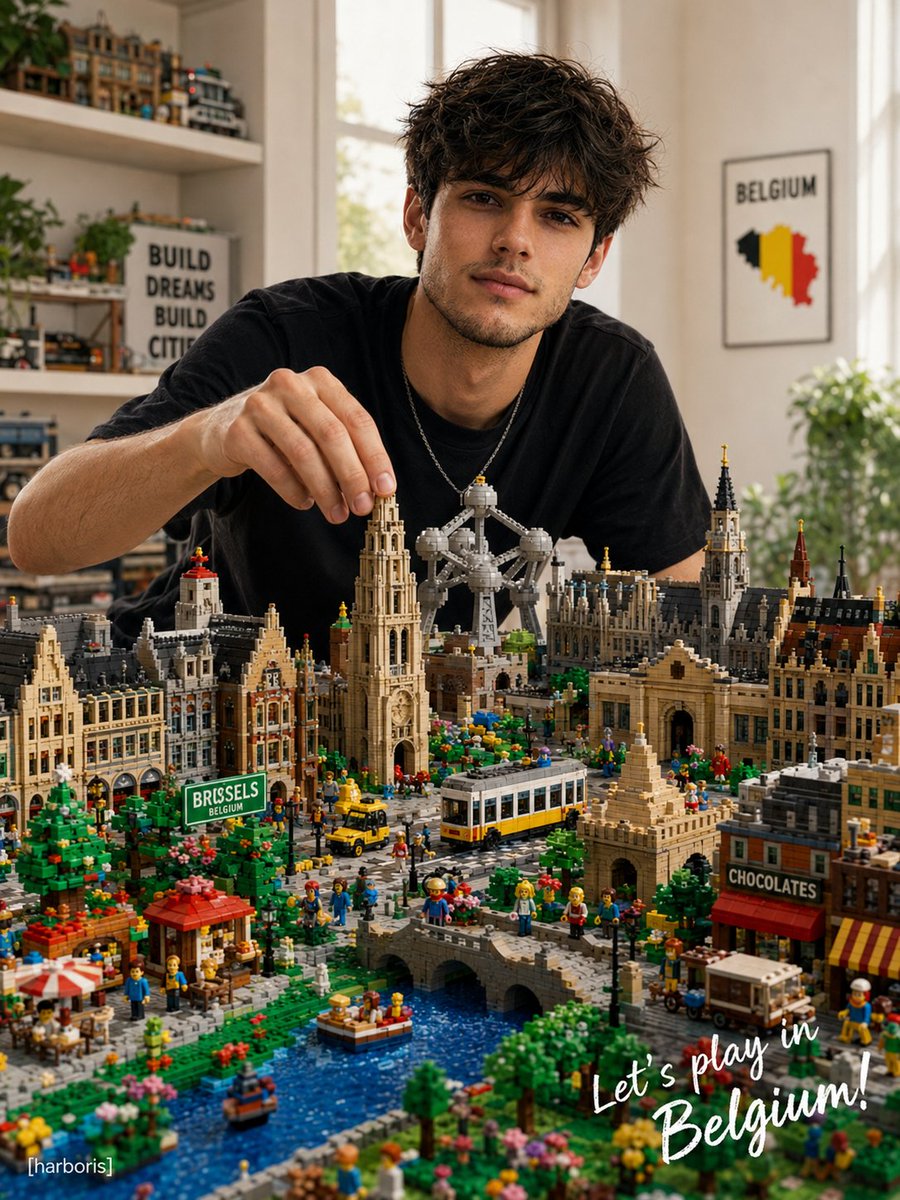 Young builder places final LEGO brick on New York skyline diorama