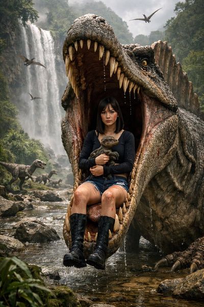 A Fearless Encounter: Dinosaurs and Dreams