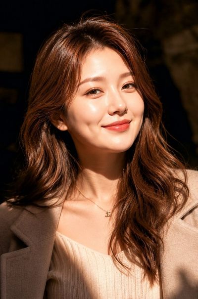 Elegant Serenity: A Portrait of Natural Beauty