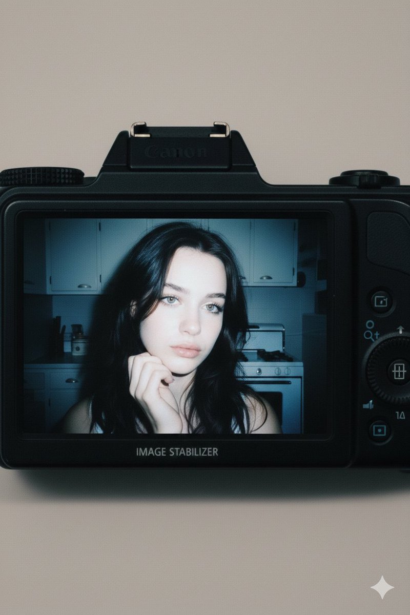 Nostalgia Captured: A Lo-Fi Kitchen Portrait