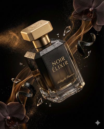 Noir ÉLIXIR: Floating Midnight Luxury