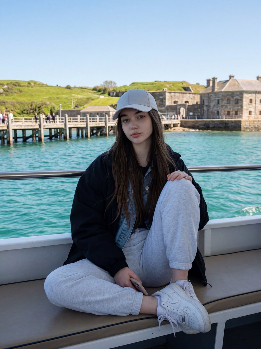 Relaxed Seaside Vibes on a Boat Deck