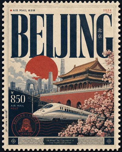 Global Heritage: A Vintage Postal Journey