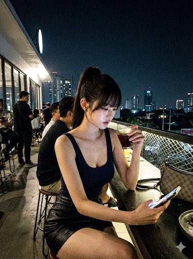 Candid Night Vibes: The Nano Banana Effect