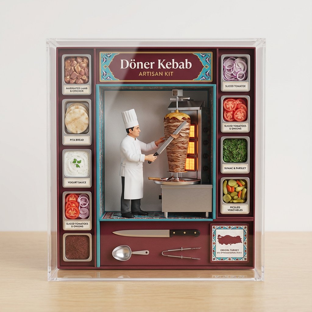 Artisan Culinary Diorama: A Masterpiece in Miniature