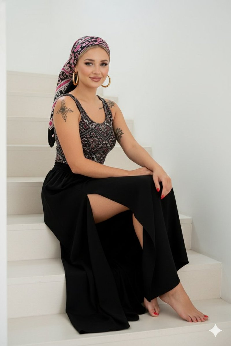 Radiant Elegance: A Modern Muse