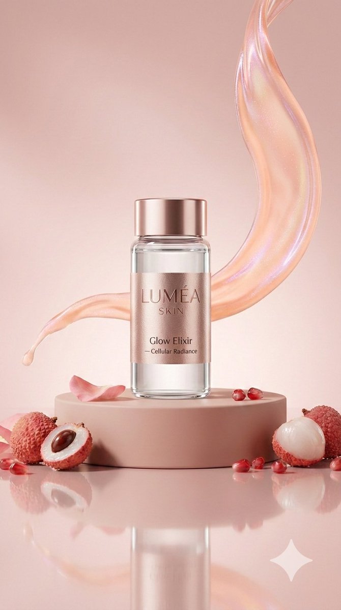 LUMÉA Glow Elixir: A Radiant Beauty Essence in 8K
