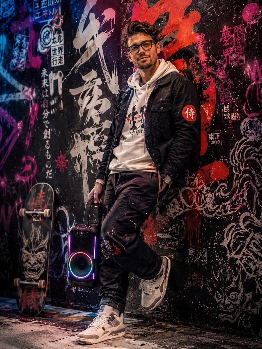 Urban Elegance: The Fusion of Graffiti and Fashion