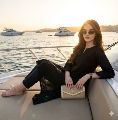 Luxury Unleashed: A Cinematic Portrait on the Waves