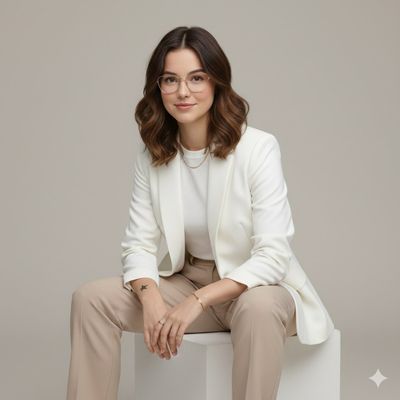 Polished Perfection: Ultra-Realistic Studio Portrait
