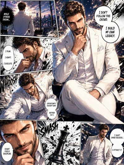 Dynamic Manga Masterpiece: A Visual Symphony