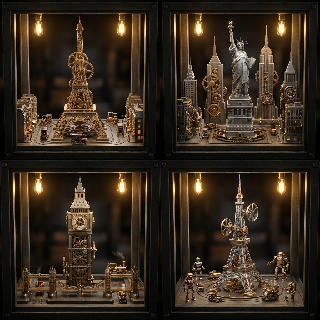 Cogs of Civilization: Cities as Automatons