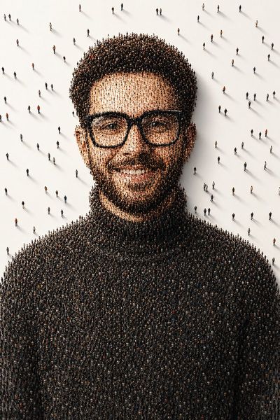 Faces in the Crowd: A Portrait of Humanity