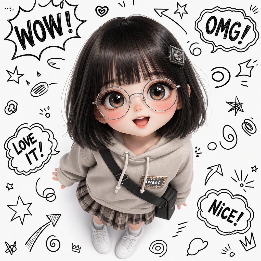 Kawaii Dreams: A Digital Anime Wonder