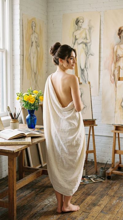 Classical Elegance in the Studio