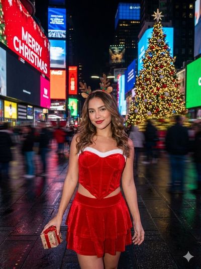 Sparkling Christmas in Times Square