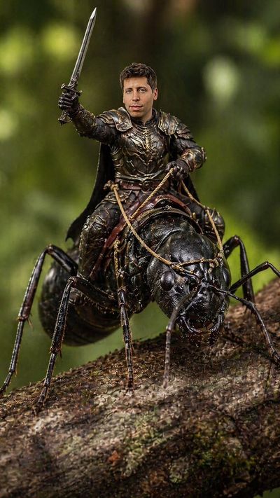 Battle on a Twig: The Armored Warrior's Charge