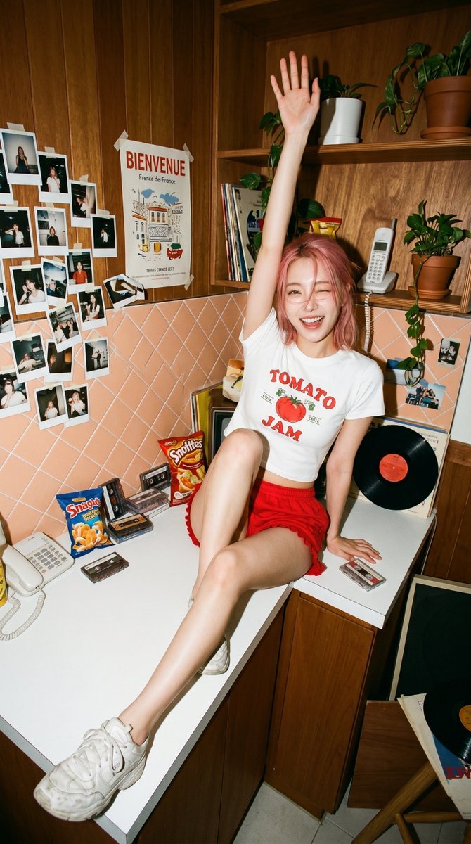 A Flash of Playfulness in the Kitchen