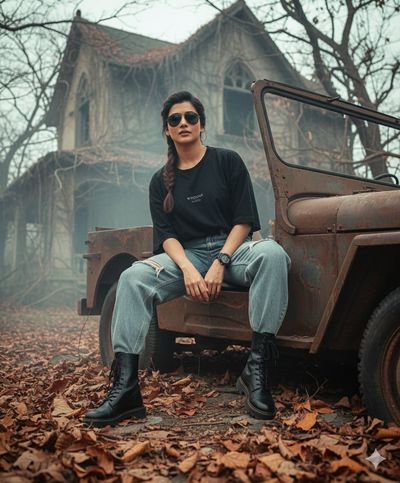 Haunting Elegance: A Fashion Statement in Decay