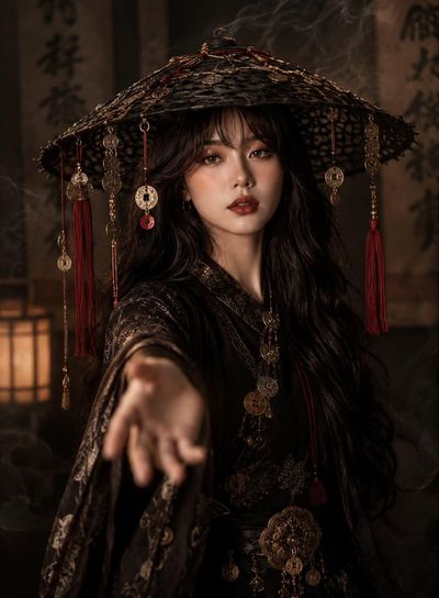 Elegance Meets Tradition: A Modern Chinese Fashion Icon