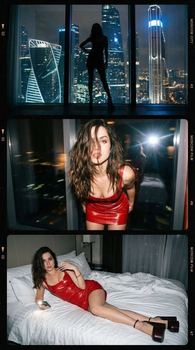 Glamour Under City Lights: A Night in Moscow