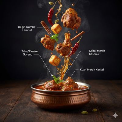 Cinematic Feast: Hyper-Realistic Kashmiri Wazwan