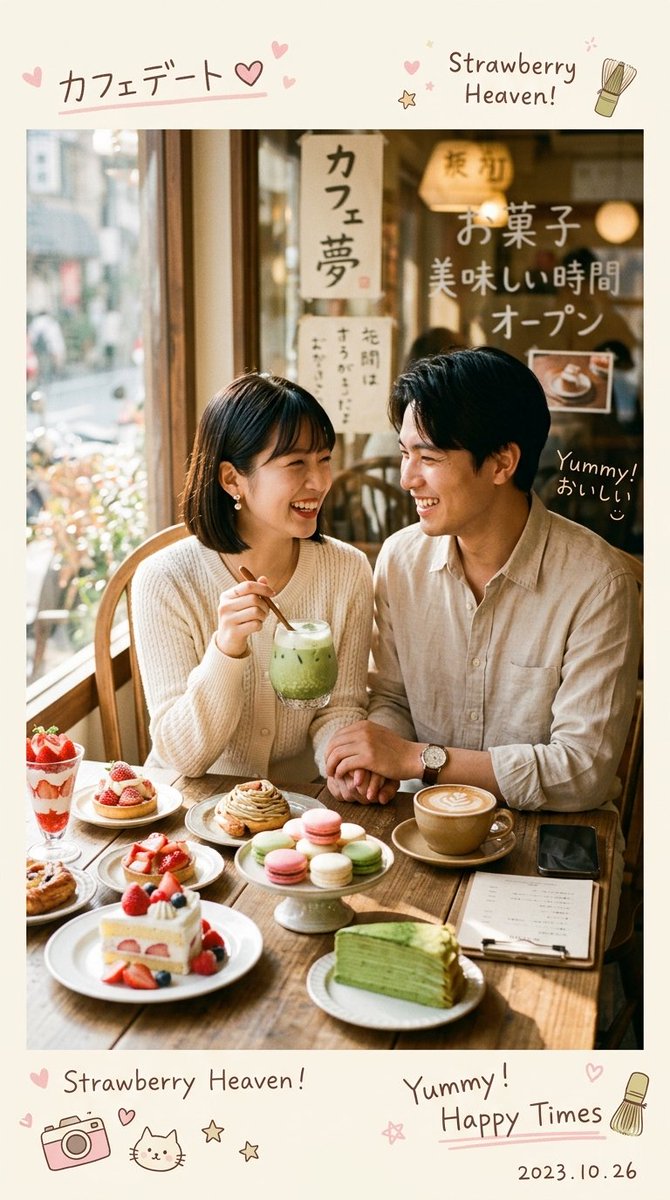 A Cozy Love Story in a Trendy Café