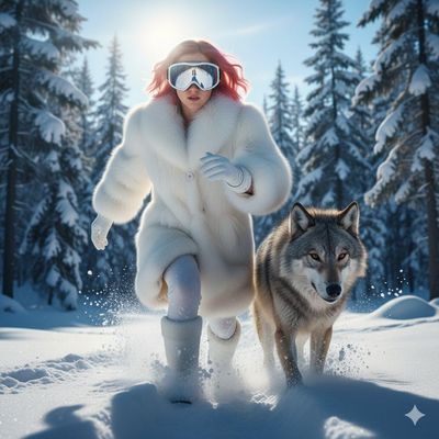 Frostbite Fury: A Bold Winter Run