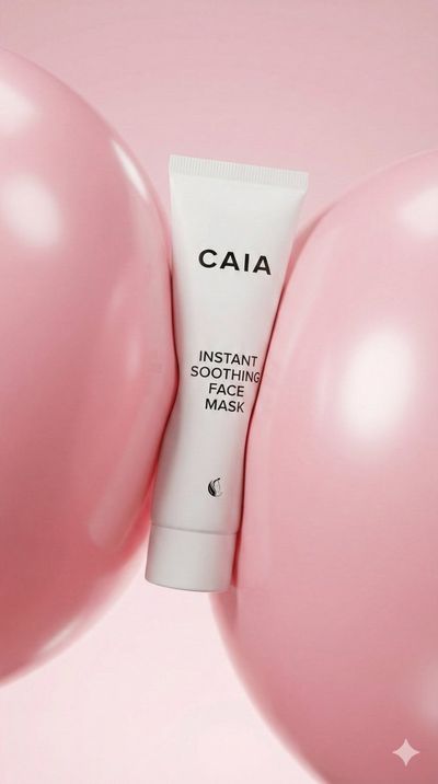 Squeeze of Luxury: CAIA's Instant Soothing Face Mask