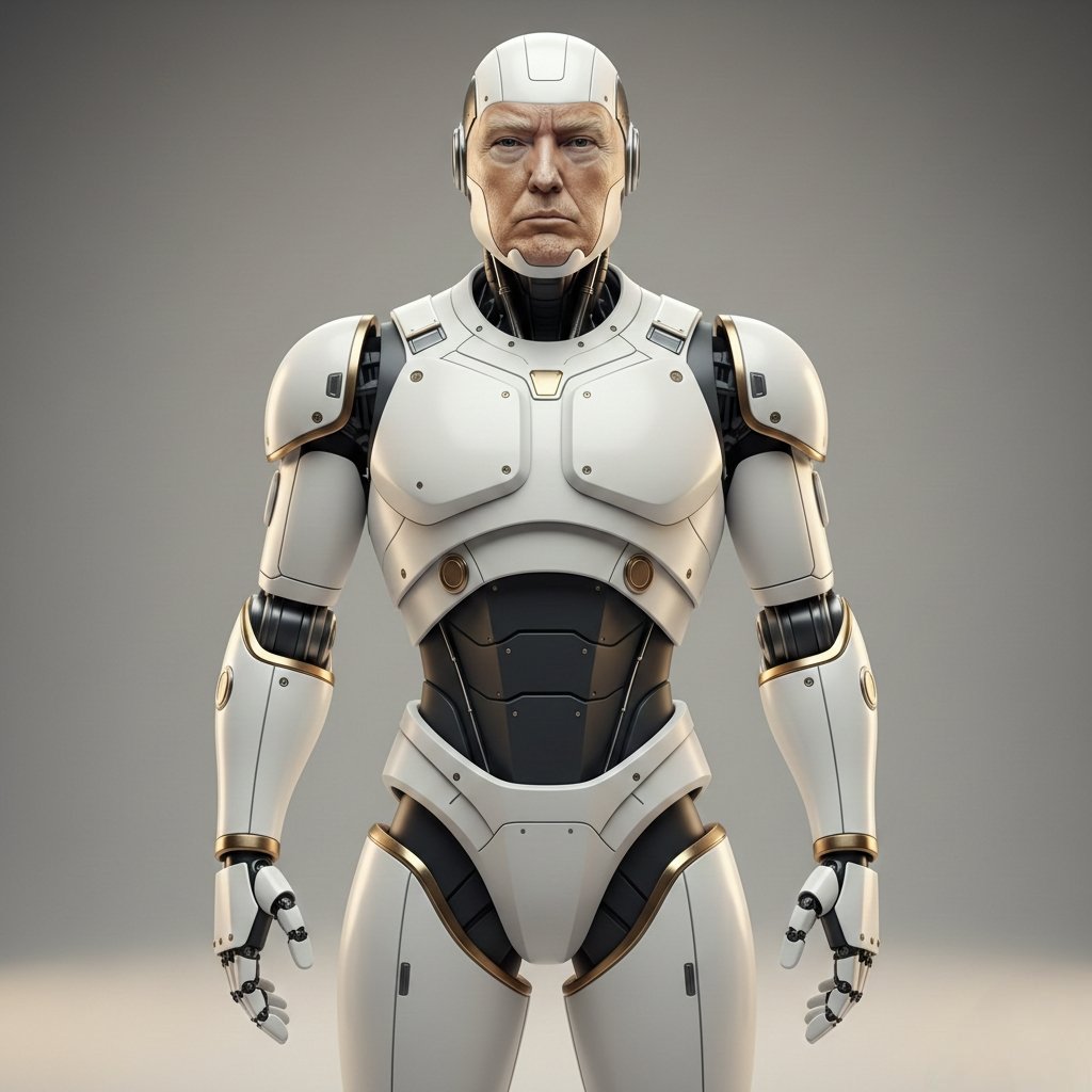 The Executive Bot: A Futuristic Icon