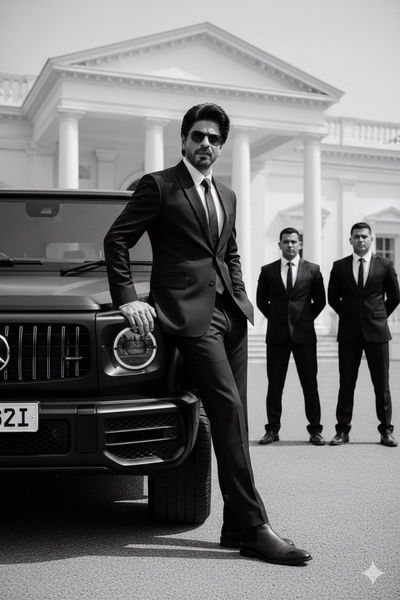 Cinematic Elegance: Power in Monochrome