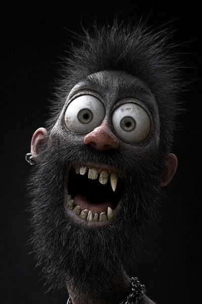 Quirky Humanoid in a Soft Studio Glow