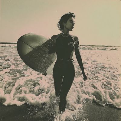 Echoes in Shadow: Surreal Vintage Noir