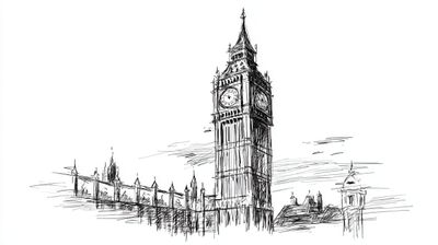Monument in Minimal Ink