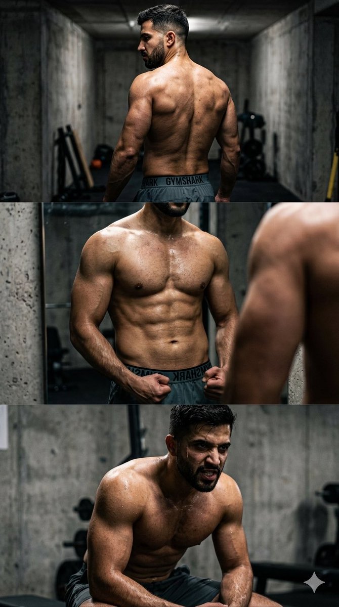 Underground Strength: Cinematic Study of Muscle and Grit