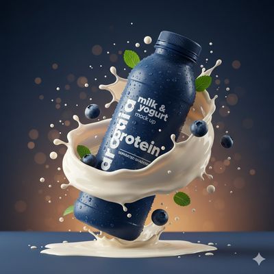 Sip in Style: Hyper-Realistic Beverage Showcase