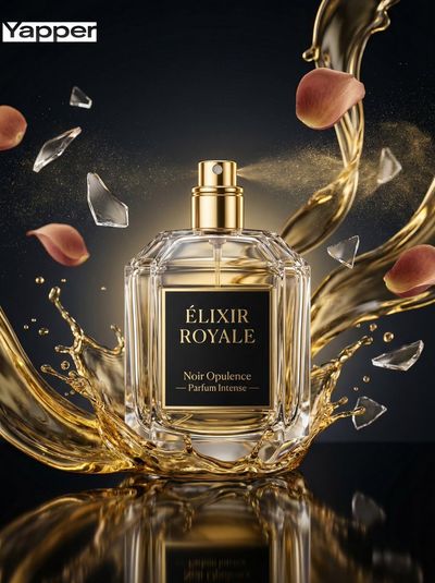 ÉLIXIR ROYALE: A Golden Moment in Perfume Luxury