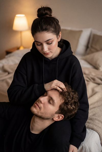 A Quiet Moment of Love and Comfort