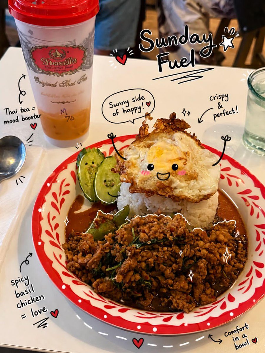 Whimsical Comfort Bowl with Playful Doodles