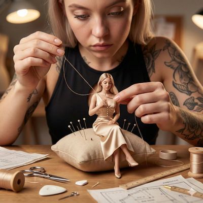 Sewing the Impossible: Miniature Tailoring in Cinematic Detail