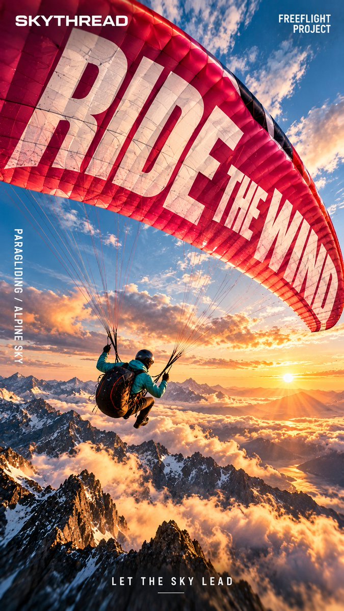 Create a Cinematic Adventure Sports Poster with Bold Typography