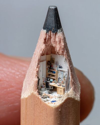 A Miniature Studio in the Tip of a Pencil