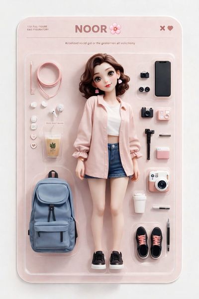 Kawaii Collectible: Meet Noor 🌸