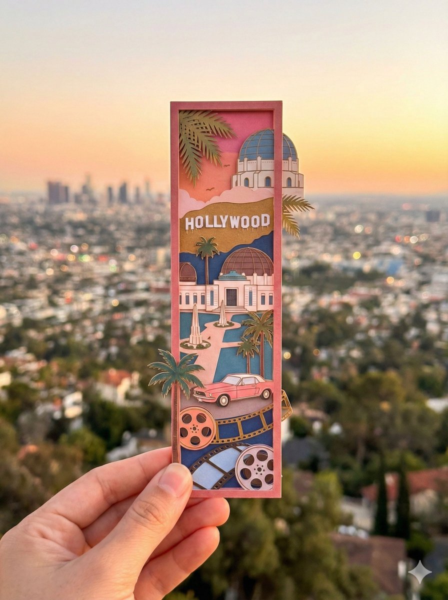 A Bookmark of Dreams: City Skylines and Whimsy