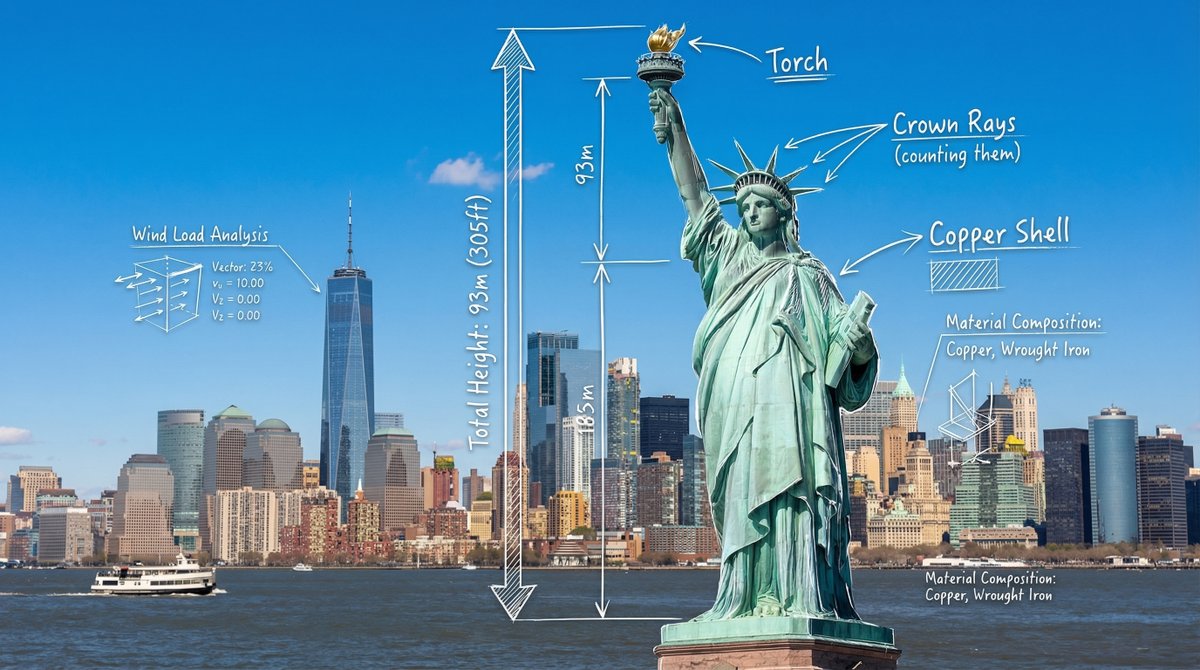 Engineering Marvel: The Statue of Liberty Unveiled
