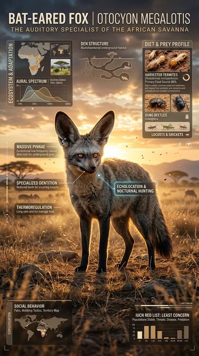 The Elegance of the Rare: A Cinematic Wildlife Infographic
