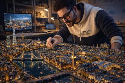 A Tiny Masterpiece: Central London in Stunning Diorama Detail